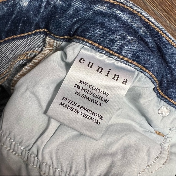 Eunina ally high rise straight leg jeans SZ 13/12 - Picture 8 of 8
